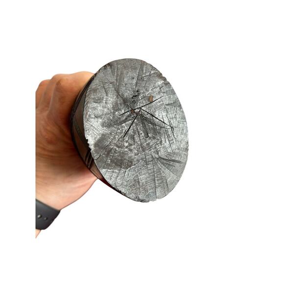 Ebony Wood African Tribal Head Statue Bust Figure 9”Tall Hand Carved Vintage - Picture 6 of 8